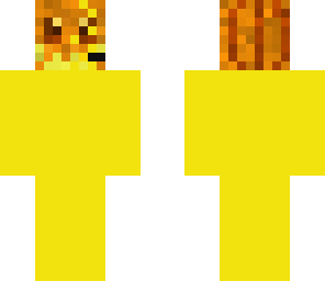 butter golem with a head set