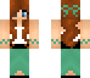 green dress girl