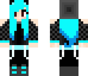 blue girl