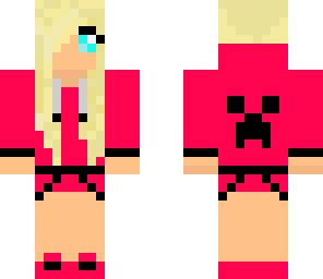 cute pink  girl