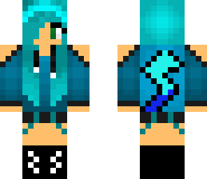 blue pika girl