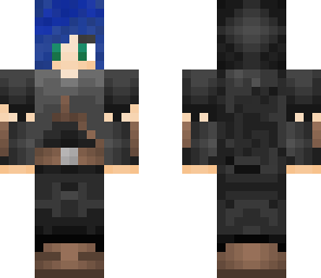 erlan blue hair