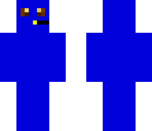 blue man