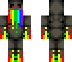 rainbow spewing dude