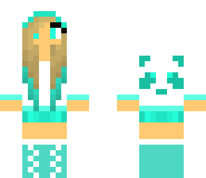 aqua panda girl