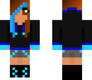 blue girl