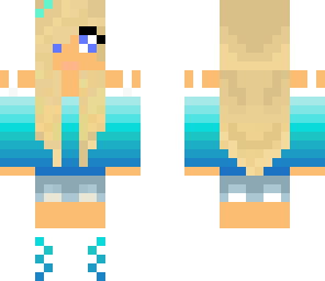 blue girl