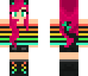 minecraft rainbow kitty