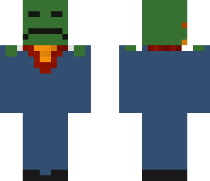 zombie met kleding aan