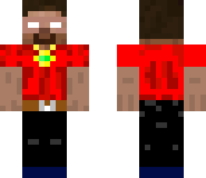 my custom herobrine and skin