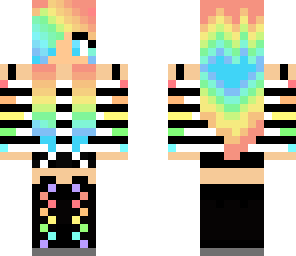 rainbow girl edit