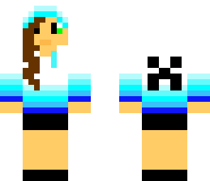 blue creeper girl