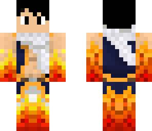 natsu black hair