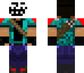 archer with troll mask