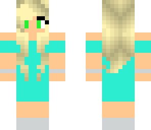 blue girl