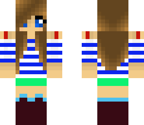 blue girl