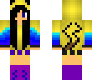 water pikachu girl