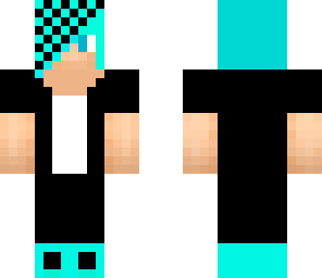 blue punk boy