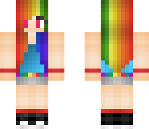 rainbowdash human edit