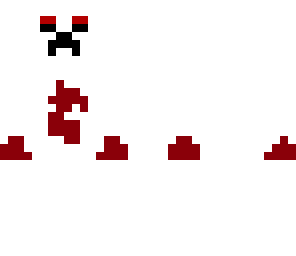 creeper fantasma ensangrentado