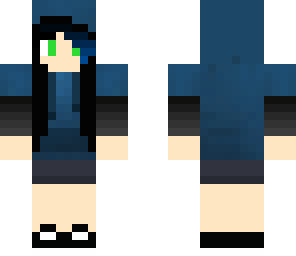 black hair