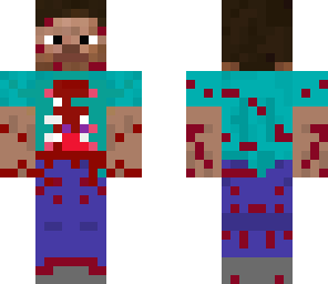 steve with ripped open top