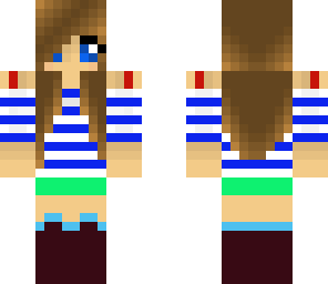 blue girl
