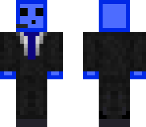 slime in suit blue