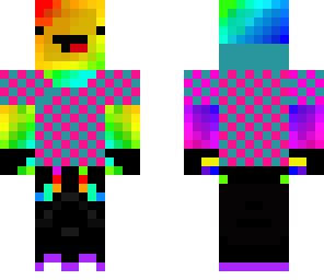 rainbow hoodie slime