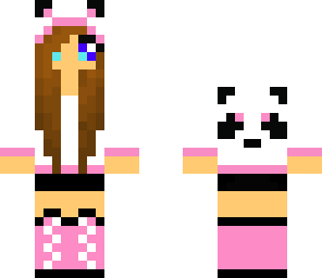 pink panda girl