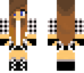 long haired cute girl