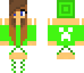 green creeper girl