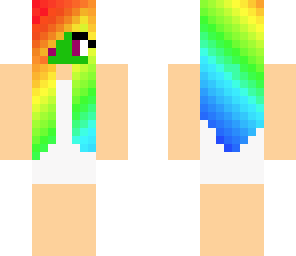 spa rainbow dash with mud mask