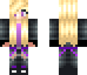 teenage purple girl