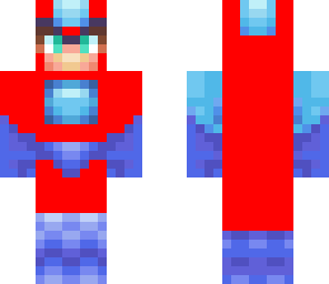 megaman red