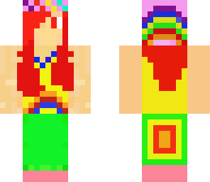rainbow girl