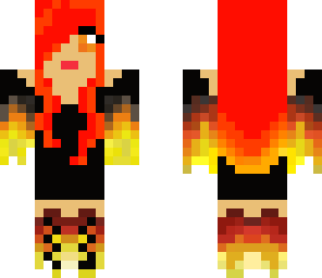 flame girl