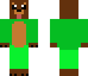 **** bear in green