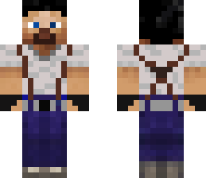 guy with suspenders