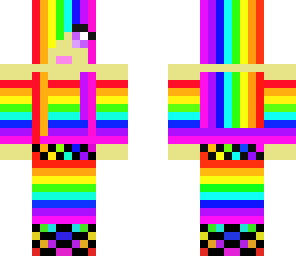 rainbow girl