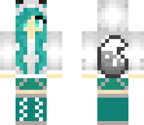 edited cyan wolf