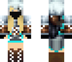 assassin girl with mask