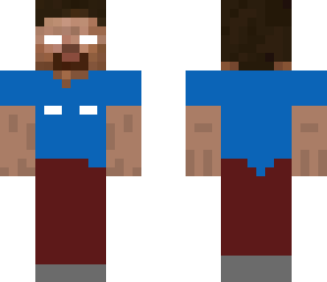 herobrine with his t-shirt
