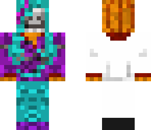 weird girl skin
