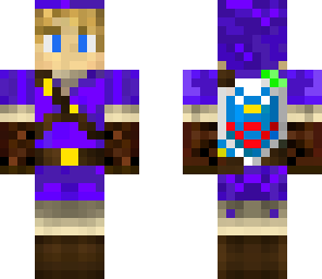 purple tunic link