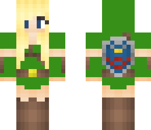 legend of zelda link girl