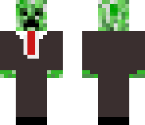 creeper in a tux