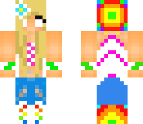 happy herobrine girl