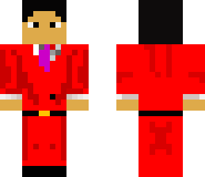red tuxedo