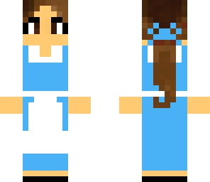 belle's blue dress